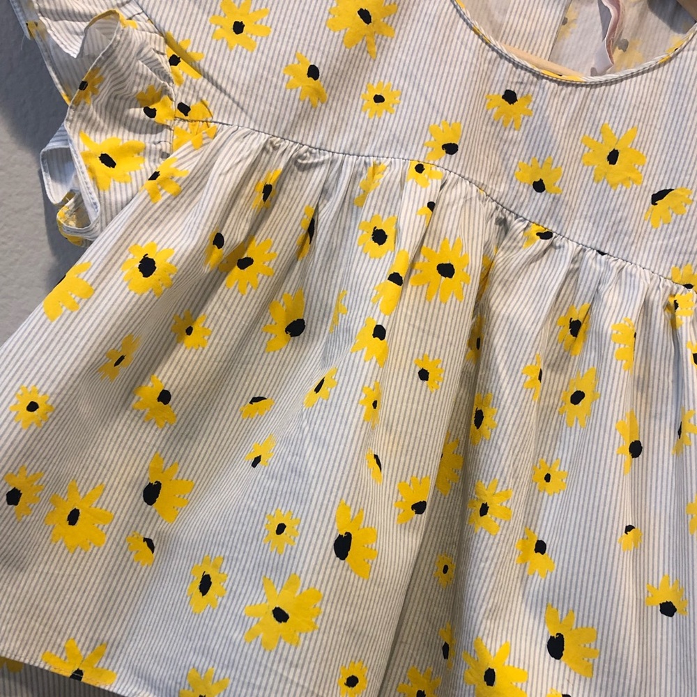 Sun flower Zara-TRF shirt - Picture 2 of 5